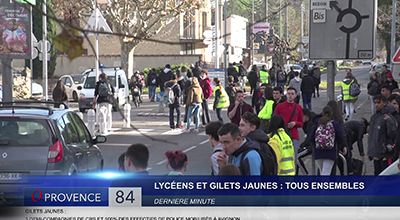 Lycéens et gilets jaunes : tous ensemble !